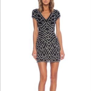 Designer - Parker Serena Beaded Sequin Dress Women's Size M worn once